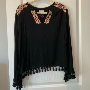 Black Tunic Top